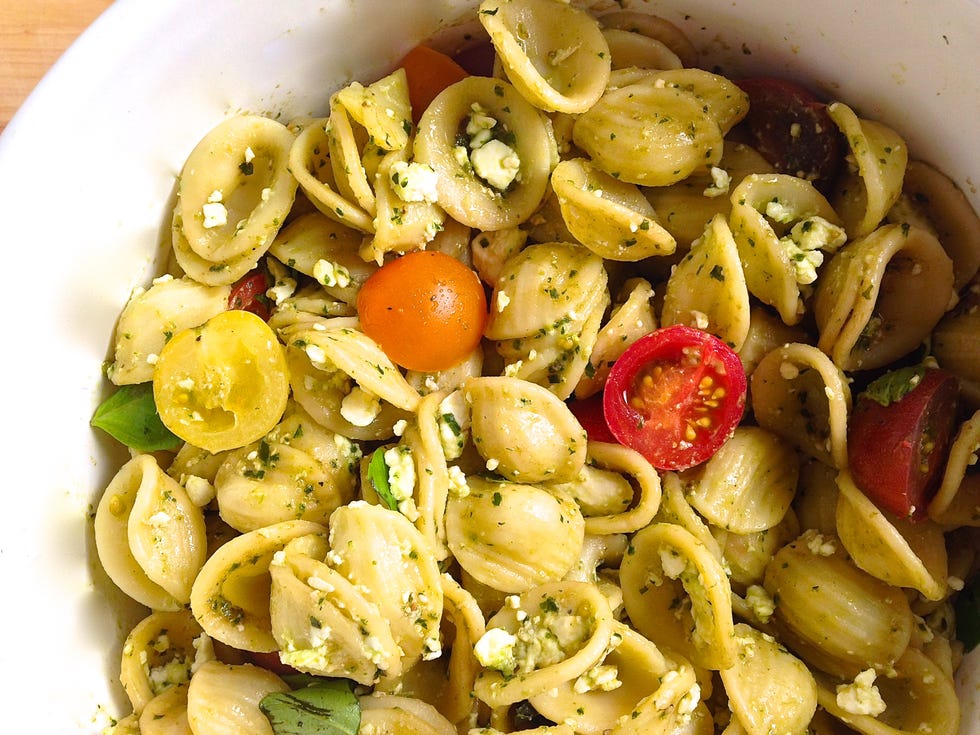pasta salad pesto