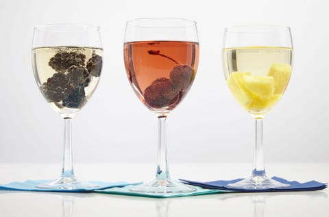 Best Way To Chill Wine Frozen Fruit Hacks Delish Best Way To Chill Wine