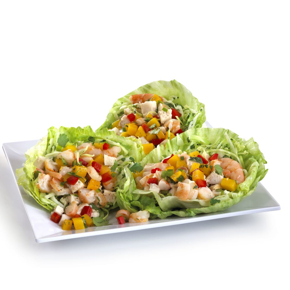 Studio Movie Grill Ceviche Lettuce Wraps