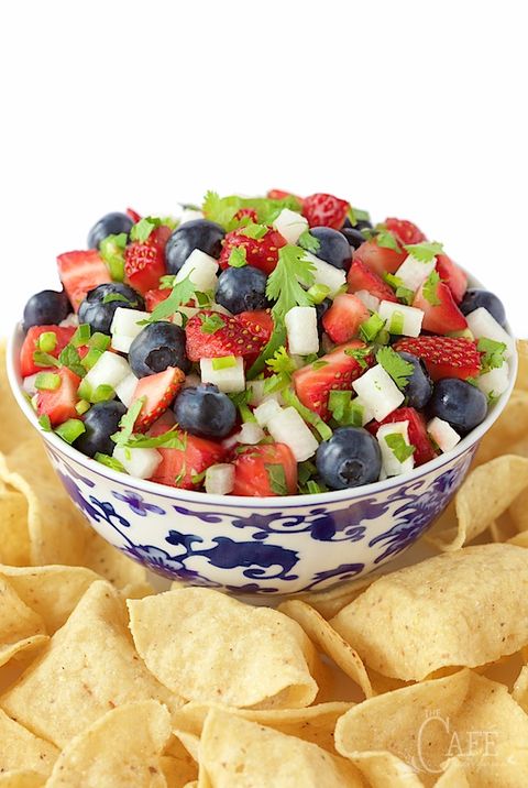 Red, White, and Blue Salsa