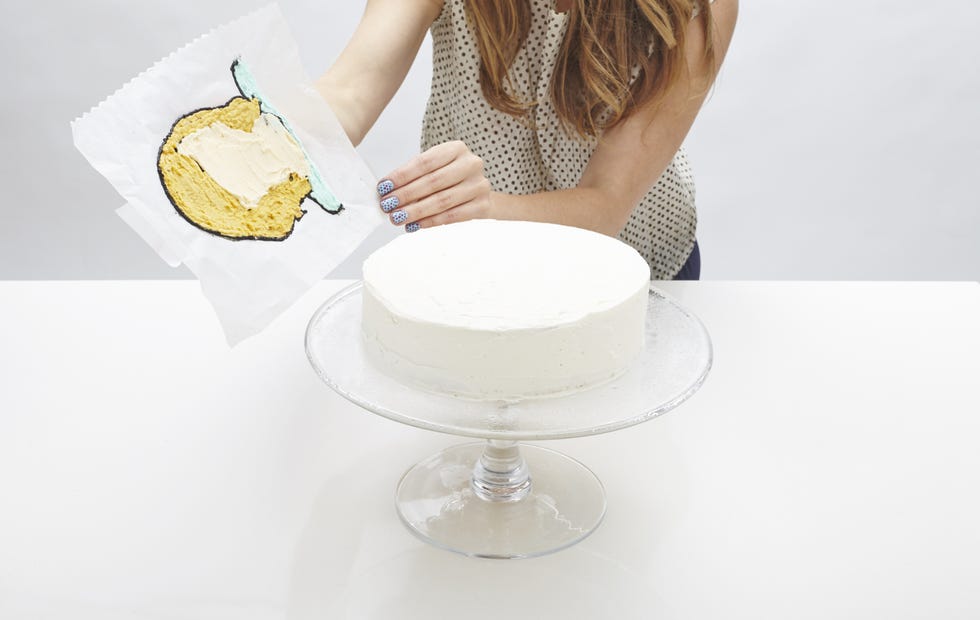 Applying the Taylor Swift Design to the Cake