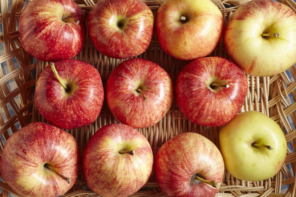 Green, Vegan nutrition, Fruit, Local food, Natural foods, Red, Food, Whole food, Apple, Sweetness, 