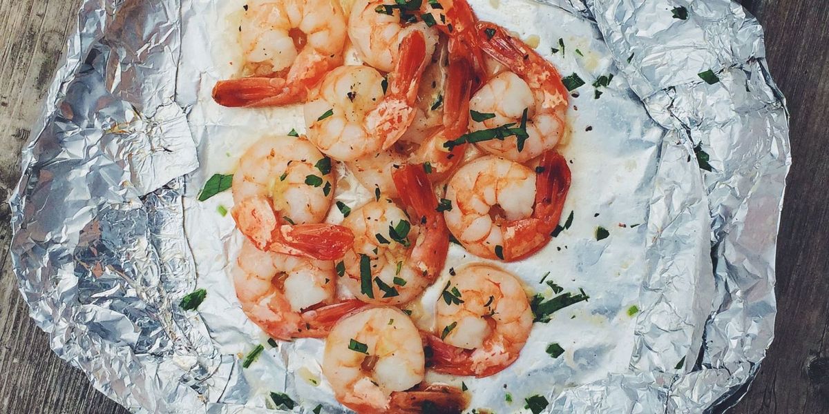 Best Foil Pack Butter Garlic Shrimp Recipe -How to Make Foil Pack ...