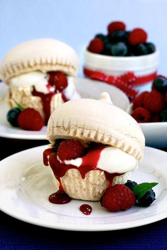 Meringue Cupcakes