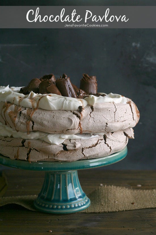 Chocolate Pavlova
