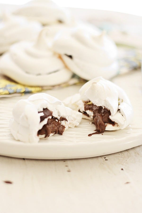 Nutella Meringues