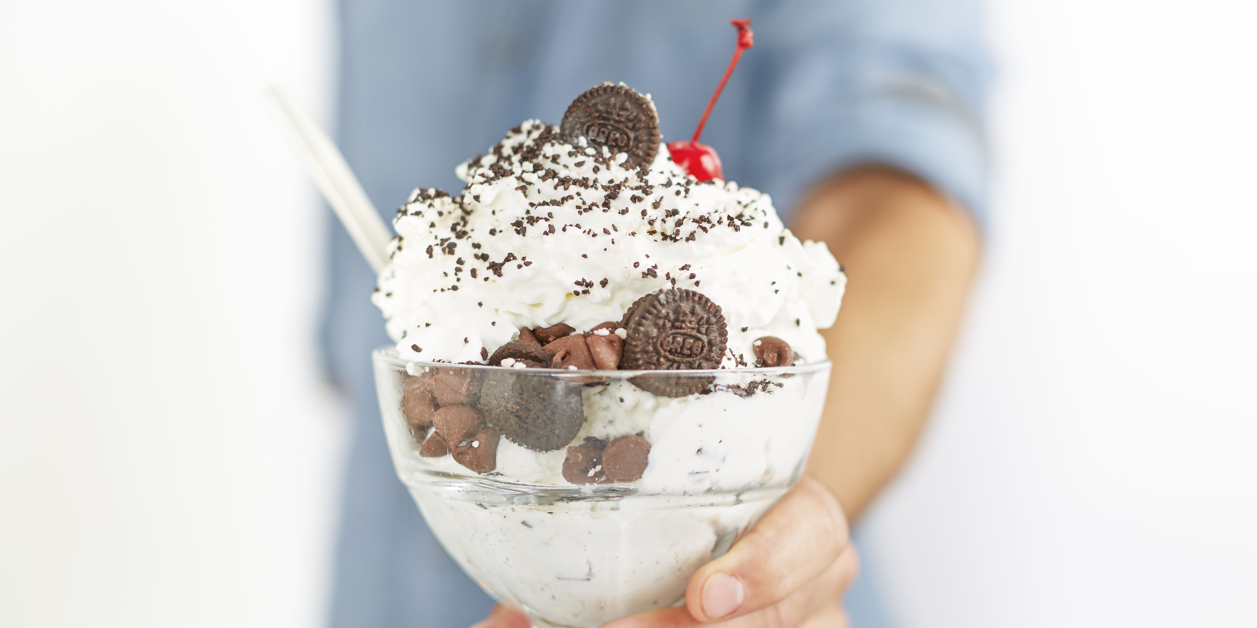 chocolate ice cream sundae