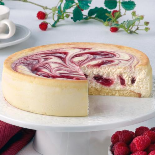 Junior's Cheesecake Raspberry Swirl