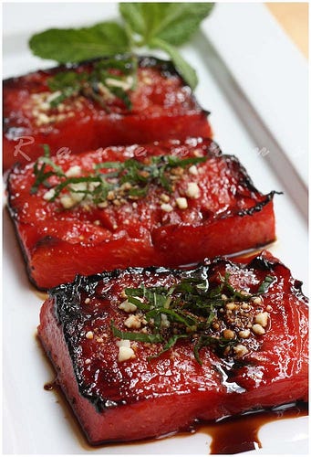 The Ravenous Couple Watermelon Steak