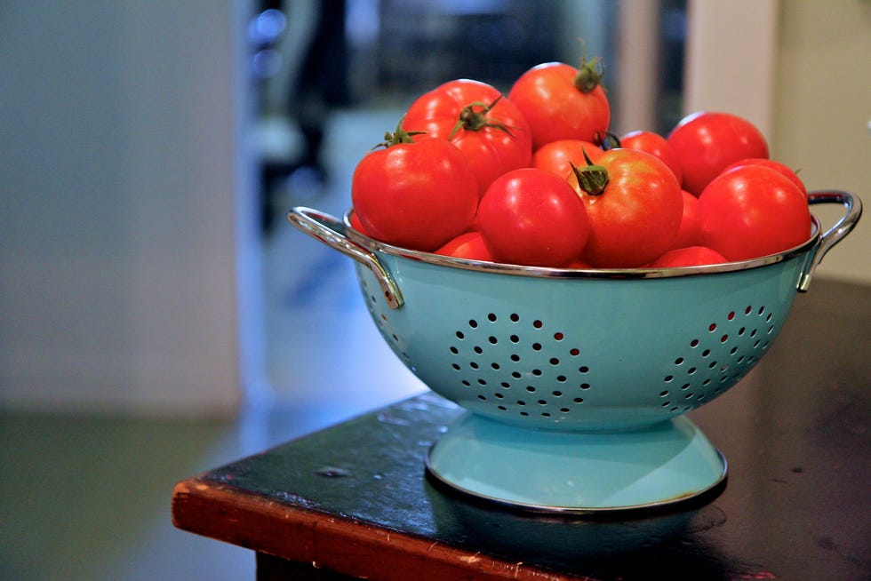 Enamel Colander