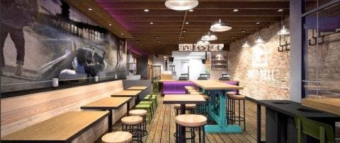 Taco bell rendering