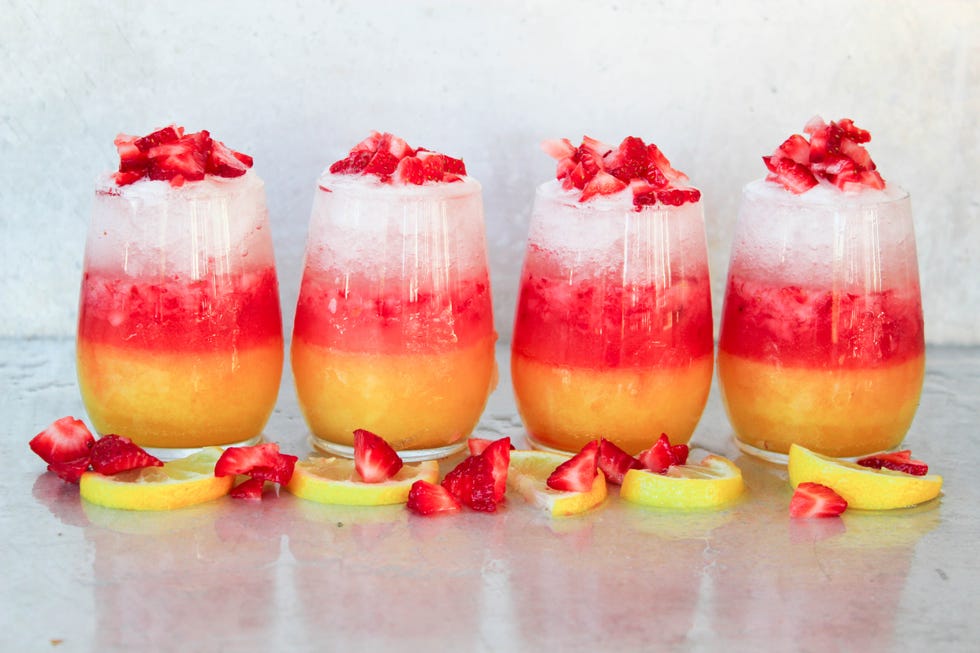 layered lemonade drops