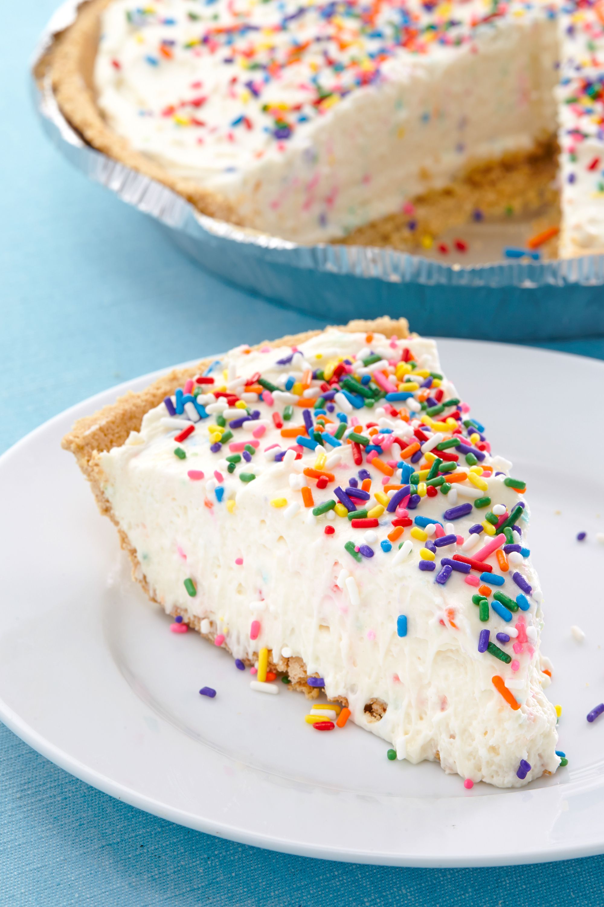 No-Bake Funfetti Cheesecake Recipe | The Nosher