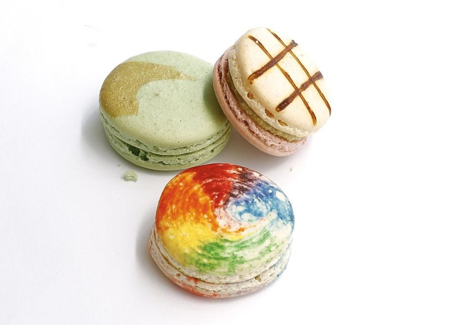 Pot macarons