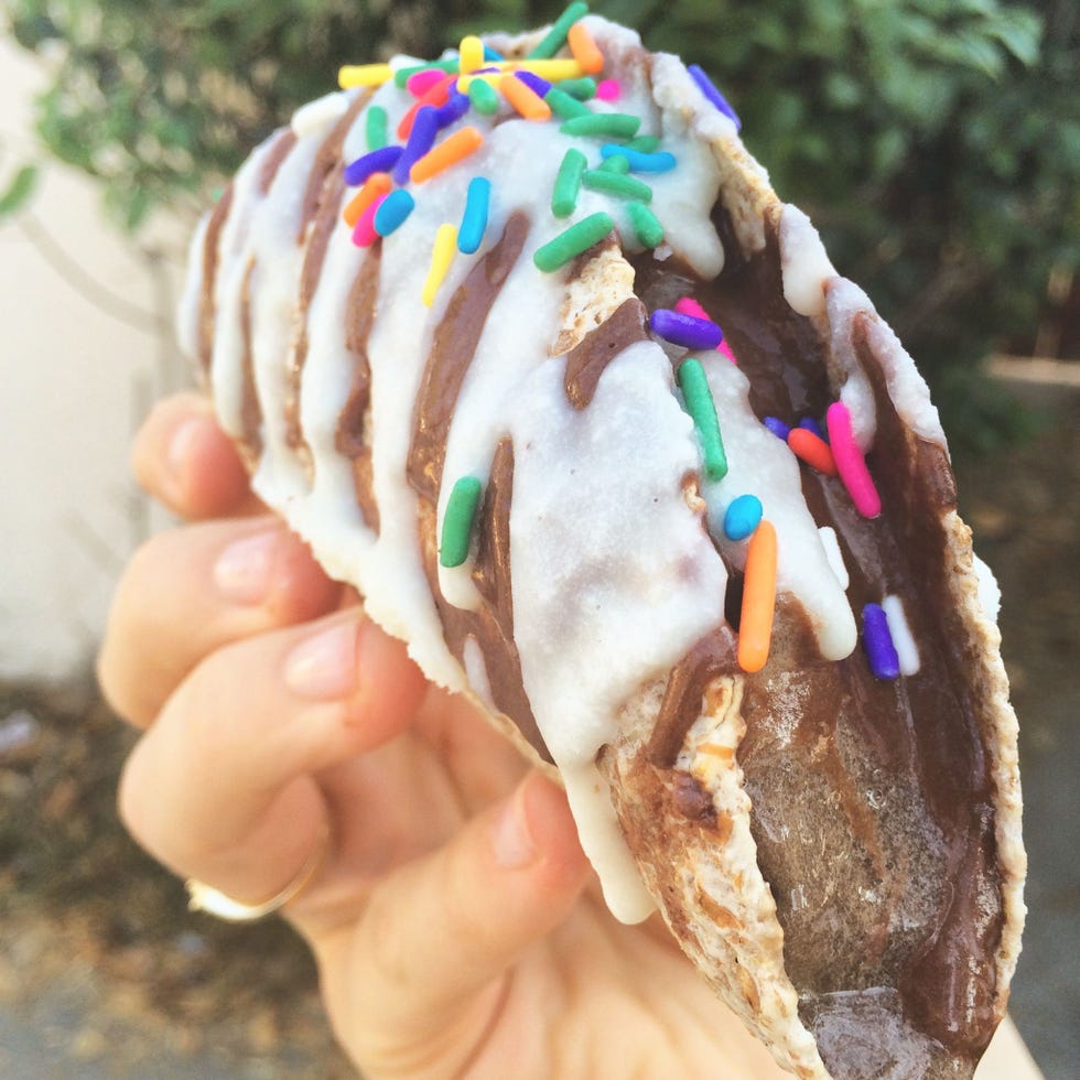 Frozen dessert, Food, Ice cream cone, Ice cream, Dessert, Cuisine, Dish, Sprinkles, Dairy, Baked goods, 