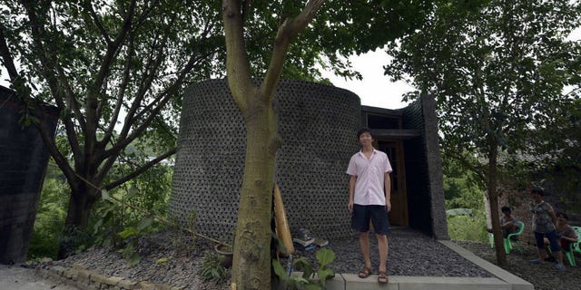 Beer Bottle House