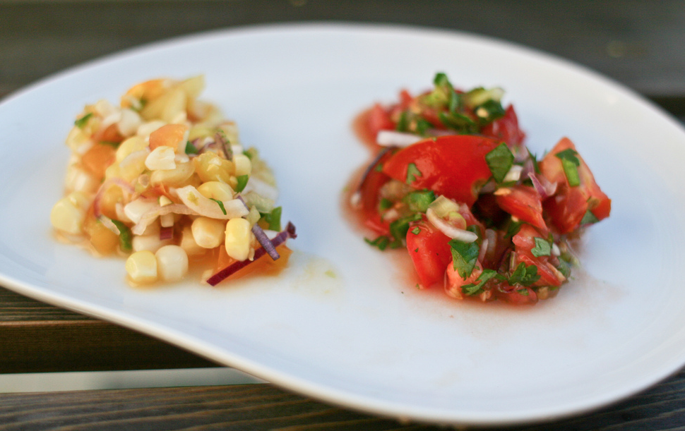 Food, Dishware, Ingredient, Cuisine, Tableware, Produce, Plate, Garnish, Dish, Plum tomato, 