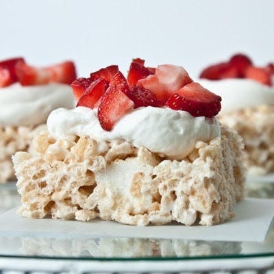 Strawberry Shortcake Rice Krispies