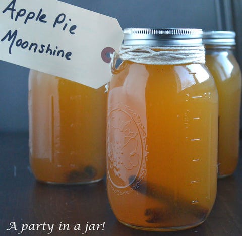 We Re Kind Of Obsessed With This Apple Pie Moonshine What Normally Happens When You Drink Moonshine With Friends Is That Take A Sip Shiver Little Bit Vow Not To Anymore And Pass The Jar On