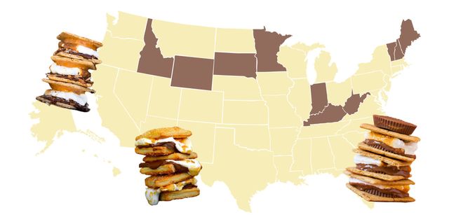 Top 10 S'mores Obsessed States - These States Tweet About S'more The Most