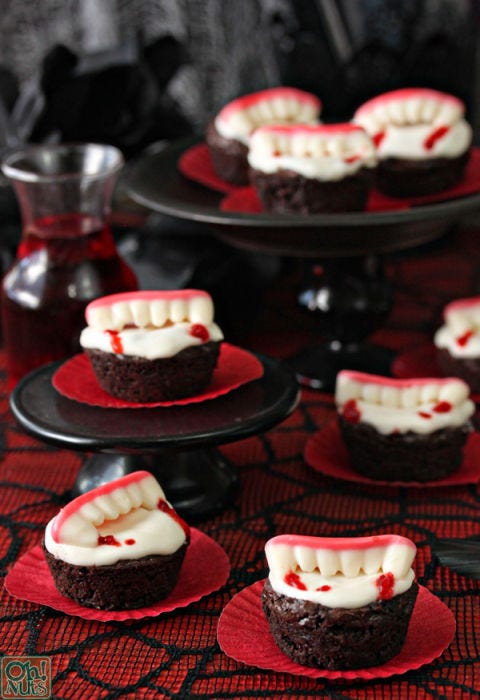 Vampire Bite Brownies