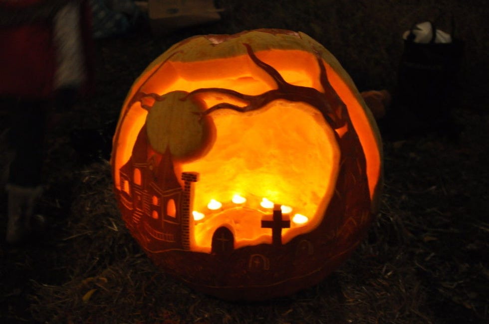 Winter squash, Calabaza, Jack-o'-lantern, Cucurbita, trick-or-treat, Pumpkin, Orange, Carving, Vegetable, Lighting, 
