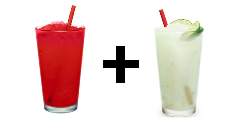 Drink, Liquid, Red, Alcoholic beverage, Drinking straw, Cocktail, Tableware, Carmine, Cocktail garnish, Produce, 