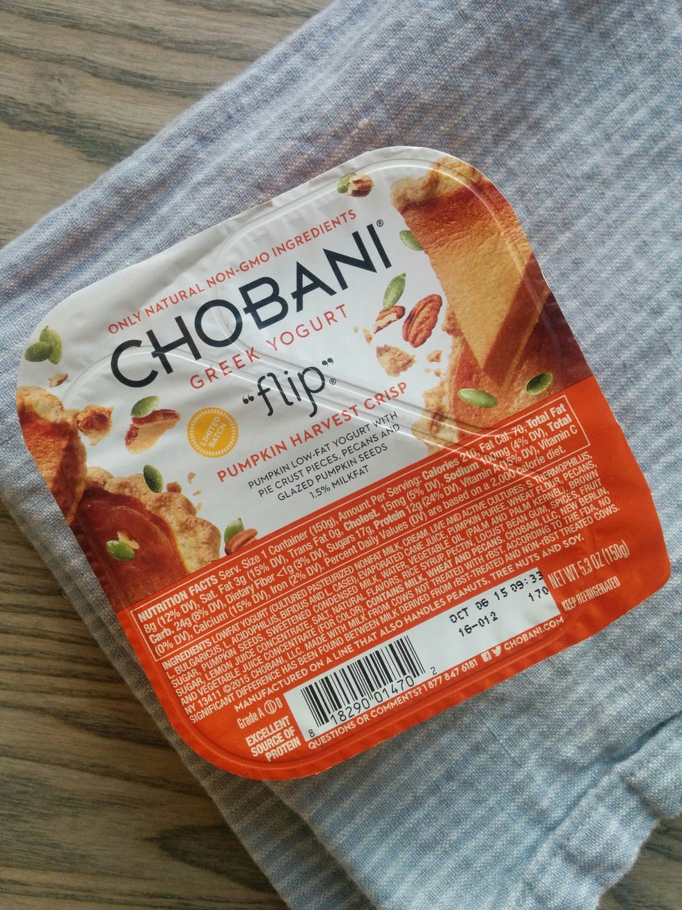 Pumpkin Harvest Crisp Chobani