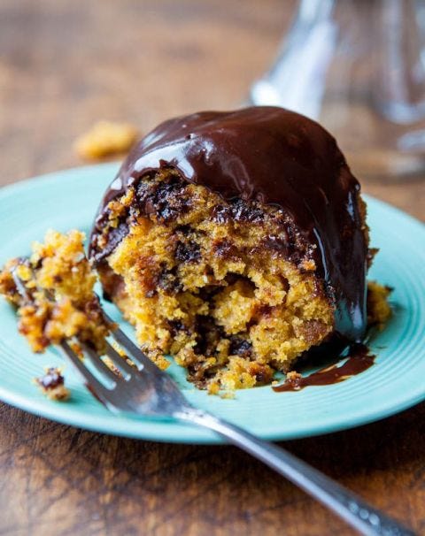 Pumpkin Chocolate Chip Bundt Cake