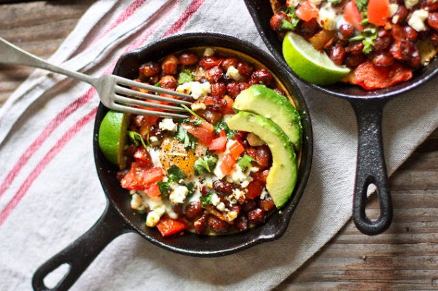 Huevos Ranchers Baked Eggs