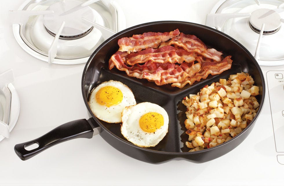 Food, Cuisine, Dishware, Meal, Ingredient, Serveware, Cookware and bakeware, Egg yolk, Frying pan, Recipe, 