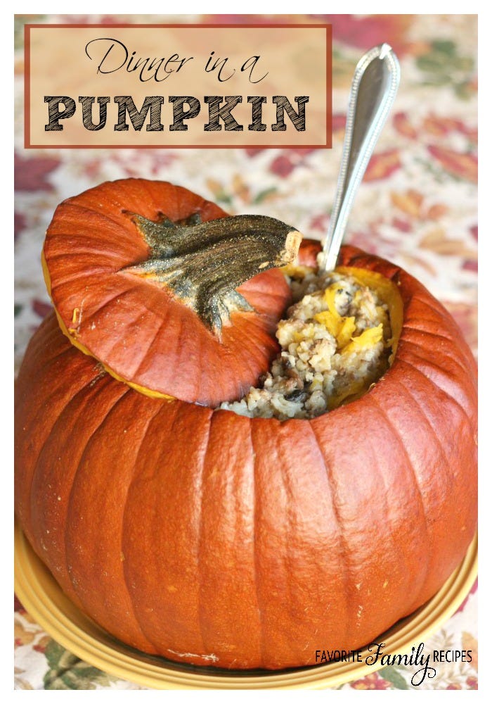 Stuffed Pumpkin