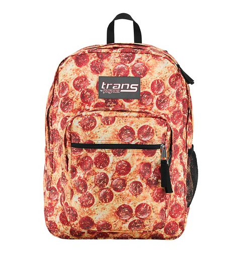 pizza bookbag