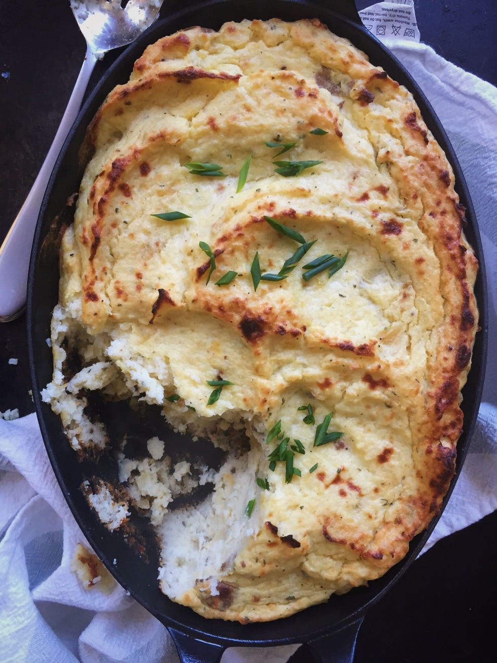 Baked Ranch-Potato Soufflé