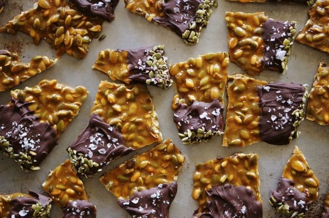 Pumpkin brittle
