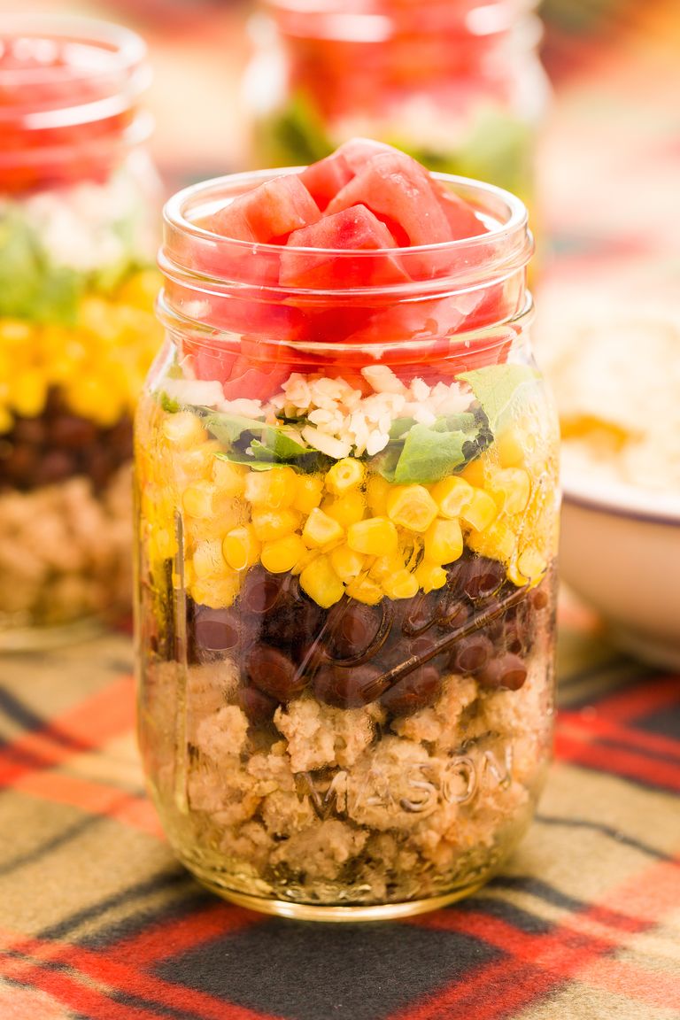 8 Easy Tailgate Food Ideas to Make in Mason Jars - Tailgating Recipes