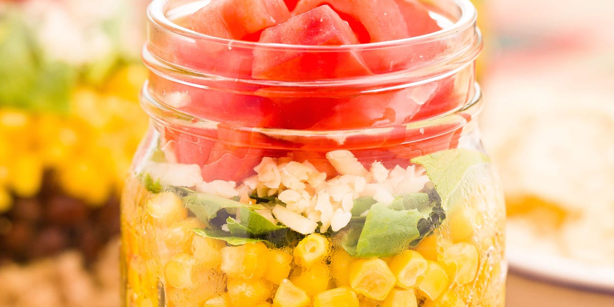 Taco Salad in a Jar
