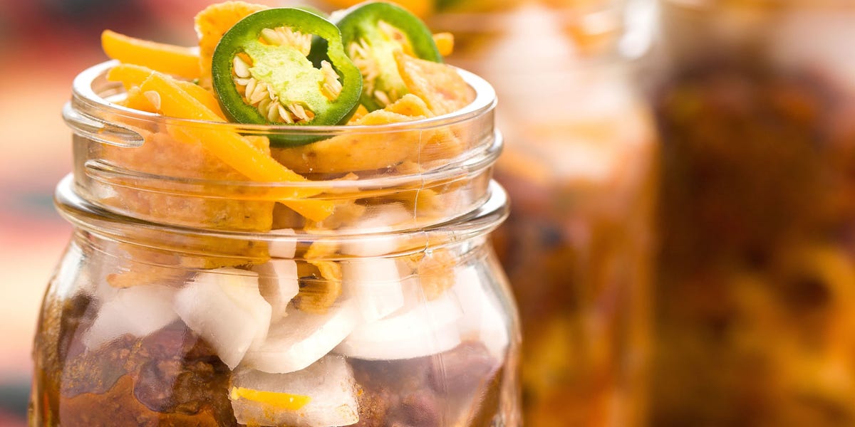 Frito Pie in a Jar