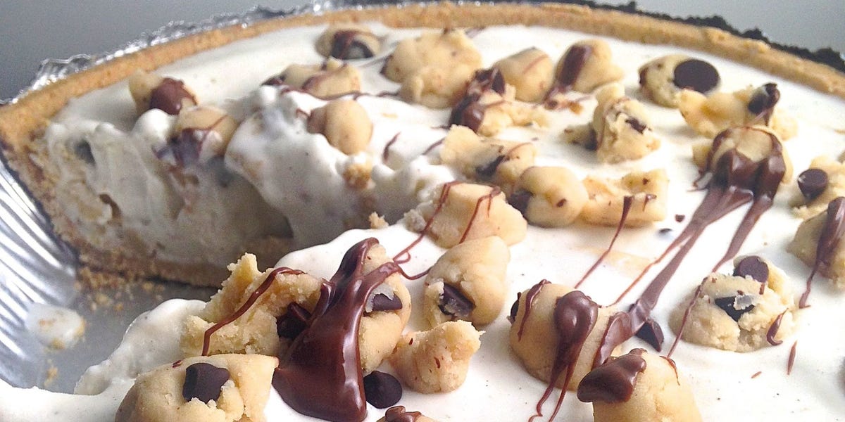 Cookie Dough Ice Cream Pie