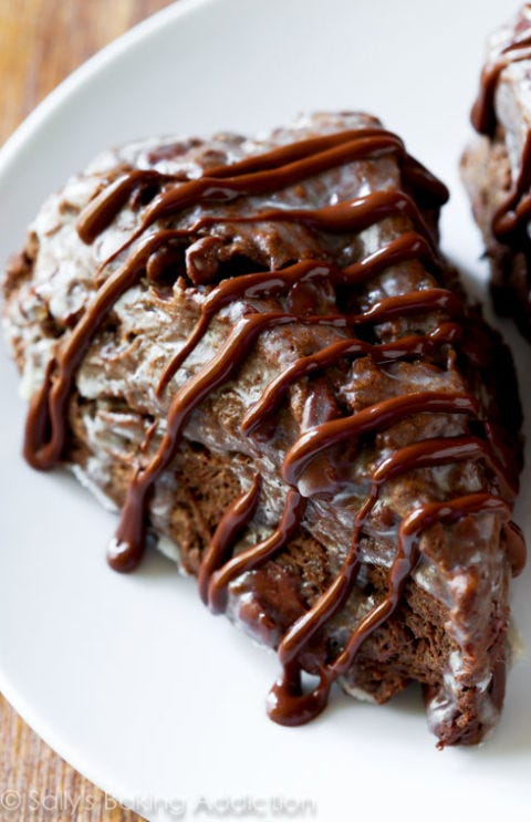 Triple Chocolate Scones