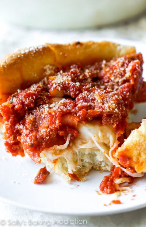 Chicago Style Deep Dish Pizza