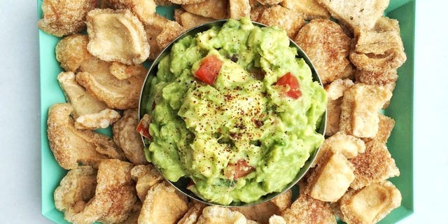 Pork Rinds Guacamole