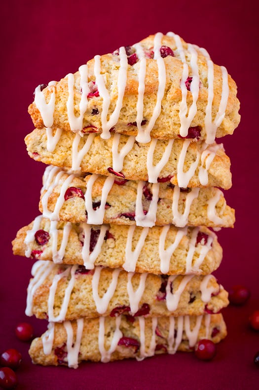 Cranberry Orange Scones