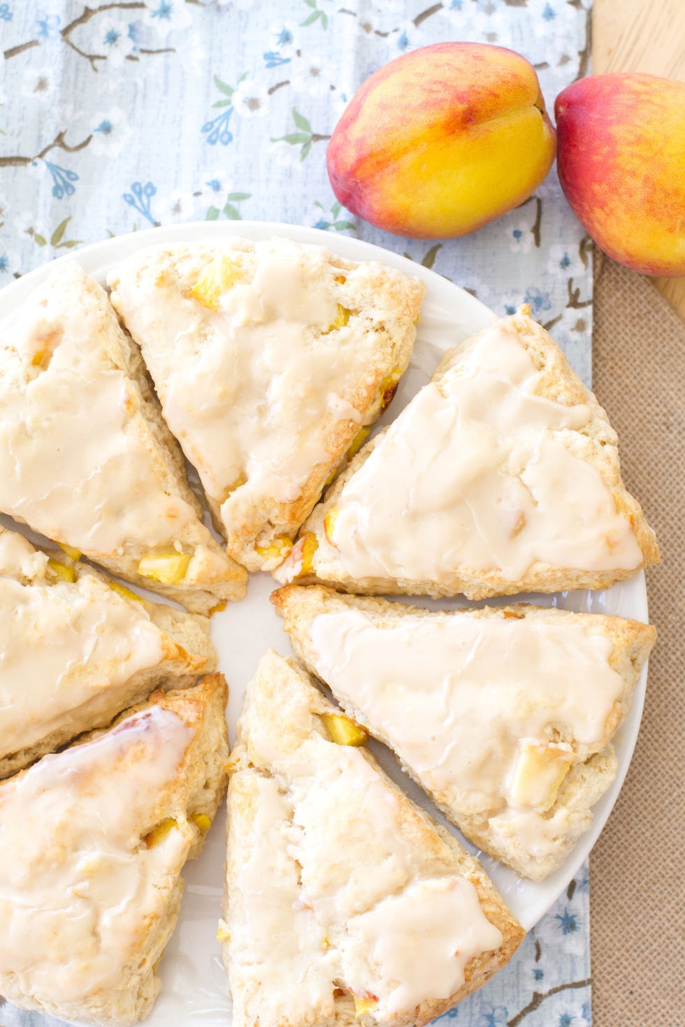 Peach Pie Scones