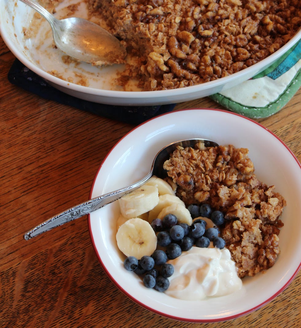Lidey's Table - Maple Walnut Baked Oatmeal -Serving