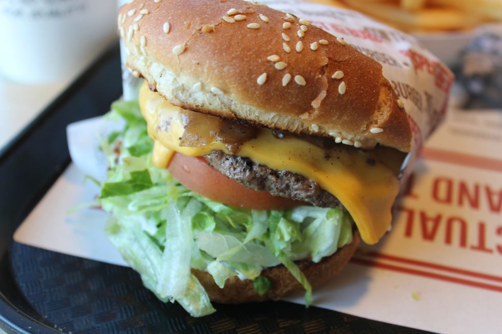 Habit Burger cheeseburger