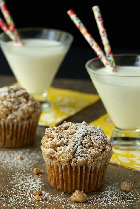 Food, Muffin, Dish, Ingredient, Cuisine, Dessert, Drink, Bran, Eggnog, Baked goods, 