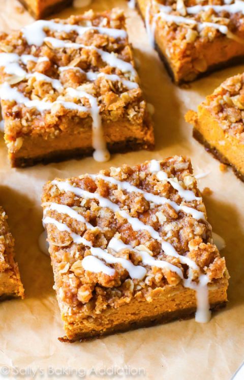 20+ Easy Pumpkin Bars - Recipes for Pumpkin Dessert Bars—Delish.com