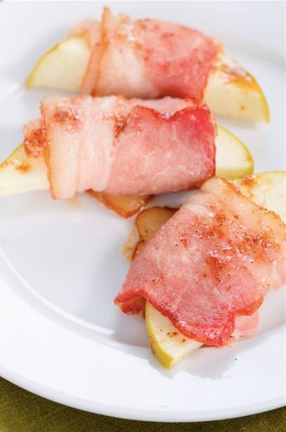 Food, Dishware, Ingredient, Cuisine, Pink, Animal product, Serveware, Plate, Peach, Meat, 