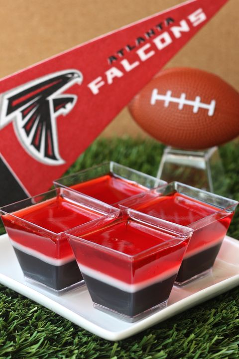 Atlanta Falcons Jell-O Shots
